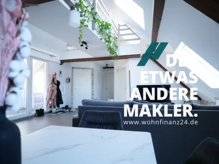 Titelbild - Wohnung kaufen in Hochborn - Stilvoll und modern - Maisonette-Wohnung in der Nähe von Alzey!