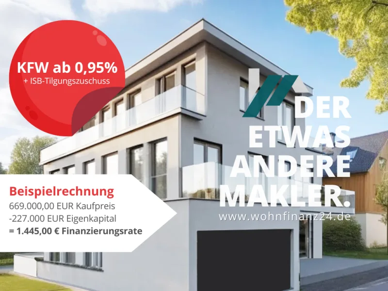 Banner - Wohnung kaufen in Kronberg im Taunus - Exkusives und modernes Penthouse mit Aufzug und Garage!