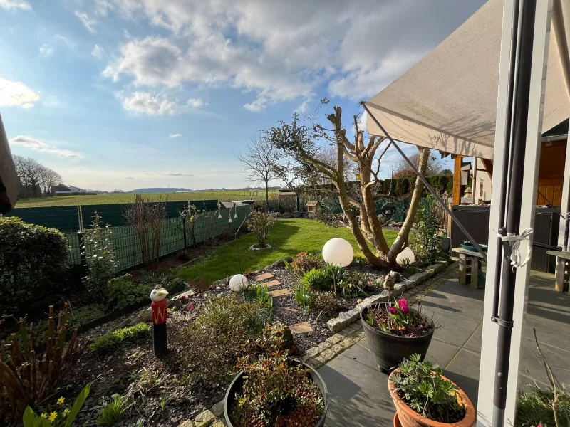 Garten  - Wohnung mieten in Erkelenz - Wunderschöne Erdgeschosswohnung mit toller Aussicht