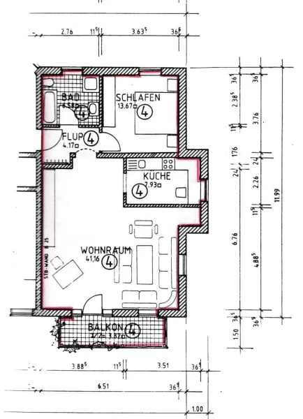 2 ZKB Grundriss - 1.OG