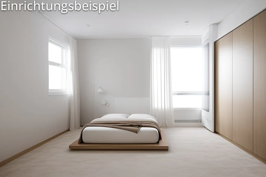 Schlafzimmer - Wohnbeispiel