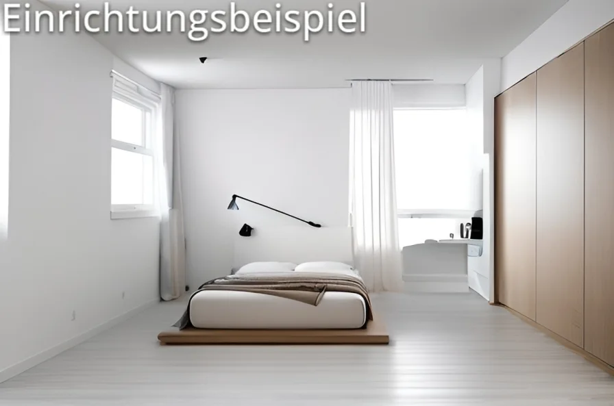 Schlafzimmer - Wohnbeispiel