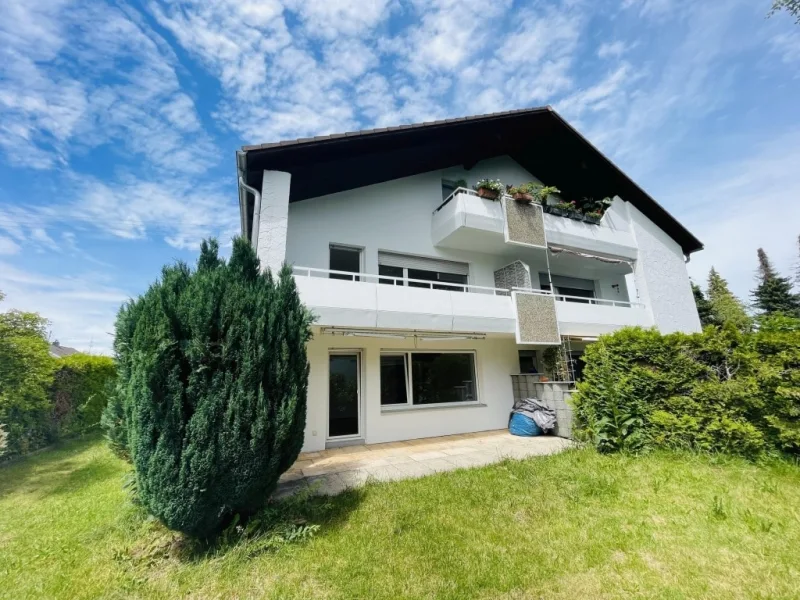 Außenansicht - Wohnung kaufen in Bad Grönenbach - Vermietete DG-Wohnung mit Süd-Balkon!