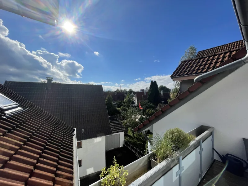 uneinsehbarer Westbalkon - Wohnung kaufen in Leutkirch - Wohntraum in zentraler Lage zum Selbstbezug 