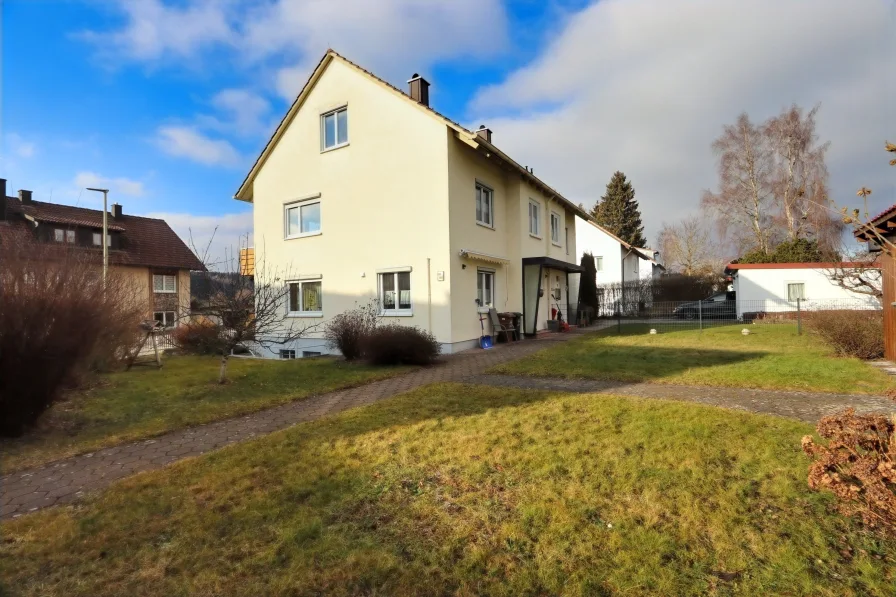 Ansicht Süd/Ost - Haus kaufen in Bad Grönenbach - Schönes Haus in ruhiger Lage!