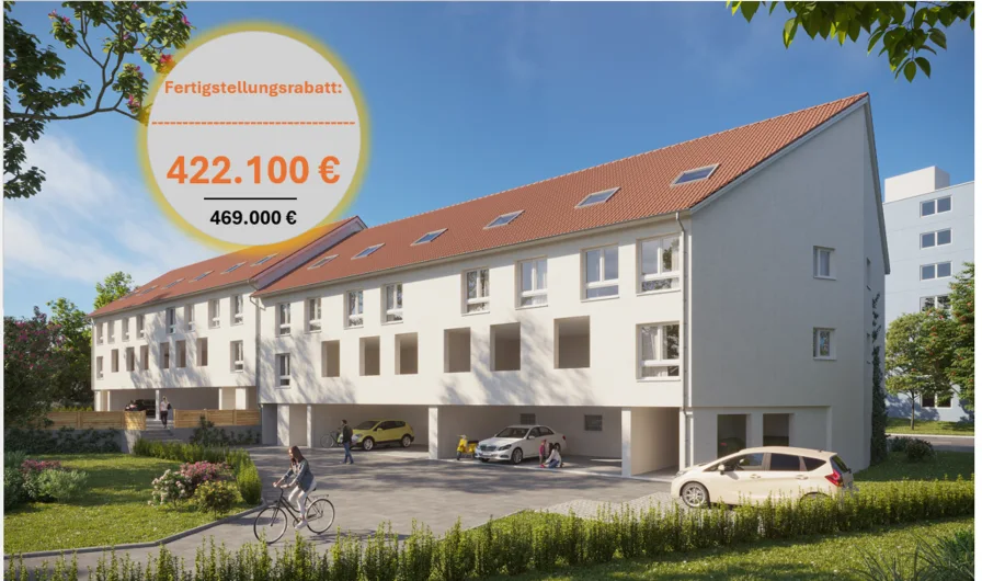 4.5 - Wohnung kaufen in Oberasbach - Dachgeschosswohnung mit 3 Zimmern Neubau Bibert Living in Oberasbach!!!