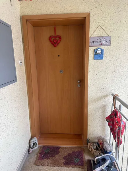 Wohnungseingang - Wohnung mieten in Nürnberg - Gepflegte 3-Zimmer-Wohnung in Nürnberg