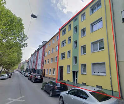 Ansicht - Wohnung mieten in Fürth - Moderne 2-Zimmer-Wohnung in der Fürther Südstadt