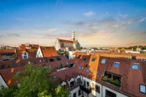 Ausblick vom Schlafzimmer