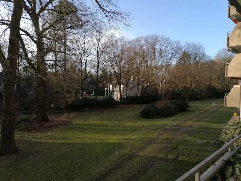 Aussicht vom Balkon