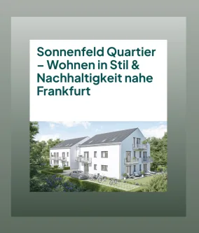 Sonnenfeld Quartier - Wohnung kaufen in Rodgau - Appartement mit Liebe zum Detail - komplett eingerichtet!