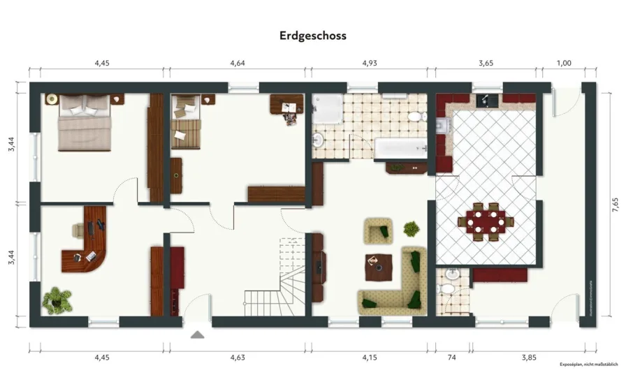 EG Wohnhaus Grundriss