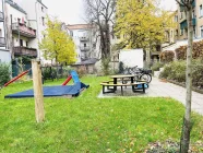 Kinderspielplatz Hinterhof