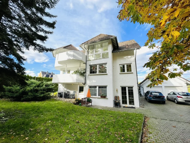 Außenansicht  - Wohnung kaufen in Naunhof - Traumhafte Erdgeschosswohnung mit Terrasse in Naunhof