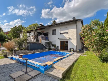 Garten - Haus kaufen in Altomünster - Einfamilienhaus mit traumhaftem Garten und Einliegerwohnung