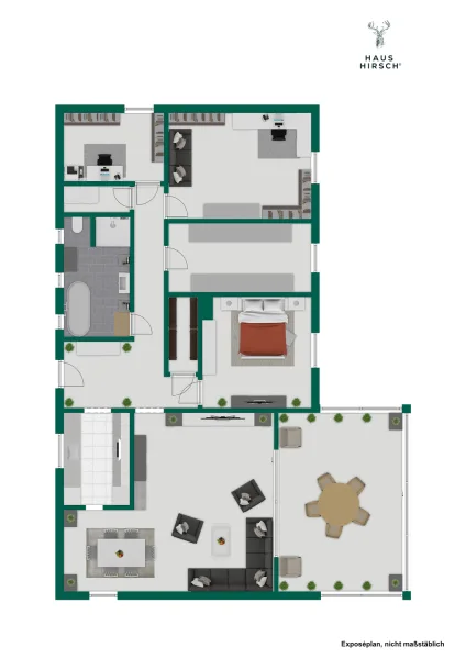 Grundriss Einfamilienhaus