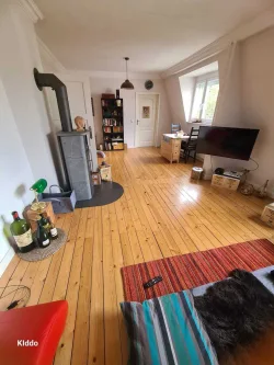 Wohnzimmer - Wohnung kaufen in Saarbrücken - Moderne Wohnung mit Dachterrasse in zentraler Lage!