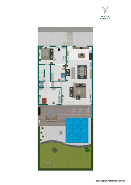 GR EG Loft, Altbau ,Garten