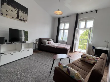Zimmer  - Wohnung mieten in Berlin - WG geeignet - Altbau Wohnung mit Balkon und 2 Schlafzimmern