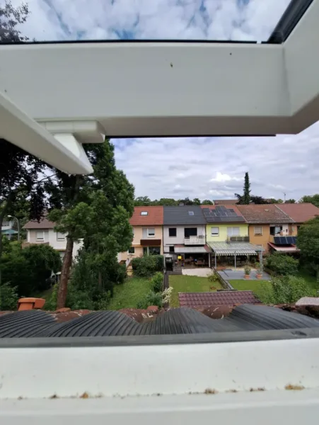 Blick durch´s Dachfenster