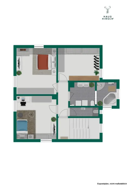 Grundriss 2. Stock