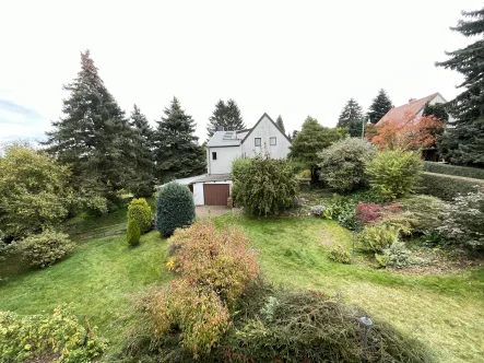 Bl.v.O. - Haus kaufen in Meißen - Doppelhaushälfte mit großem Grundstück in ruhiger Lage in Meißen