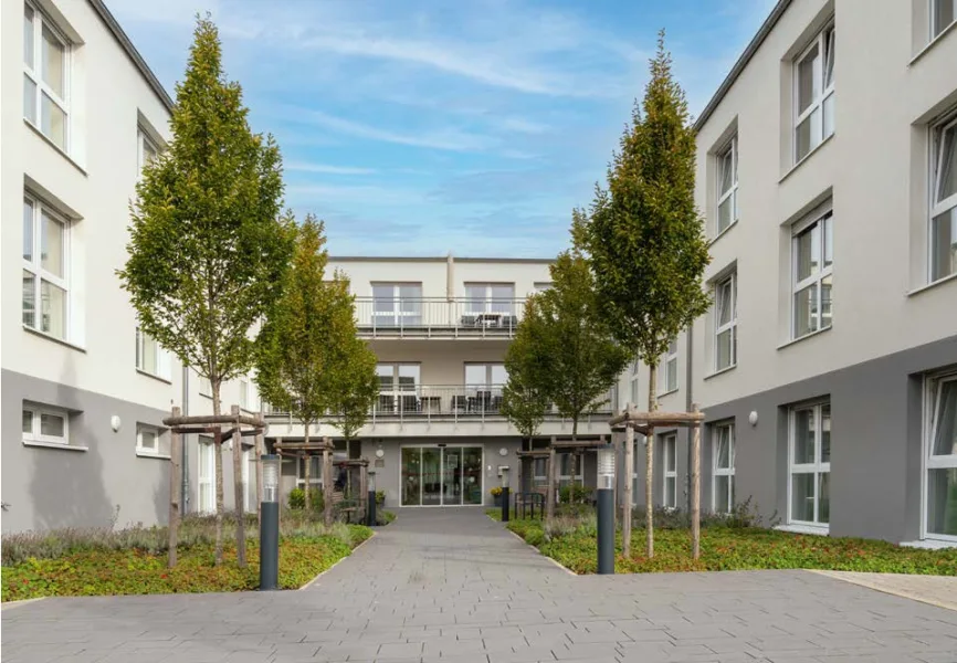 Eingangsbereich - Zinshaus/Renditeobjekt kaufen in Extertal - Investition in einen Pflegeplatz für Ihre Familie: Schönes 1-Zimmer-Apartment in der Seniorenresidenz Extertal (KfW 40)