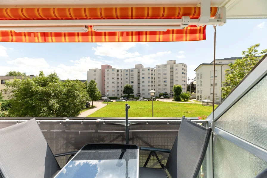 Ausblick Balkon OG