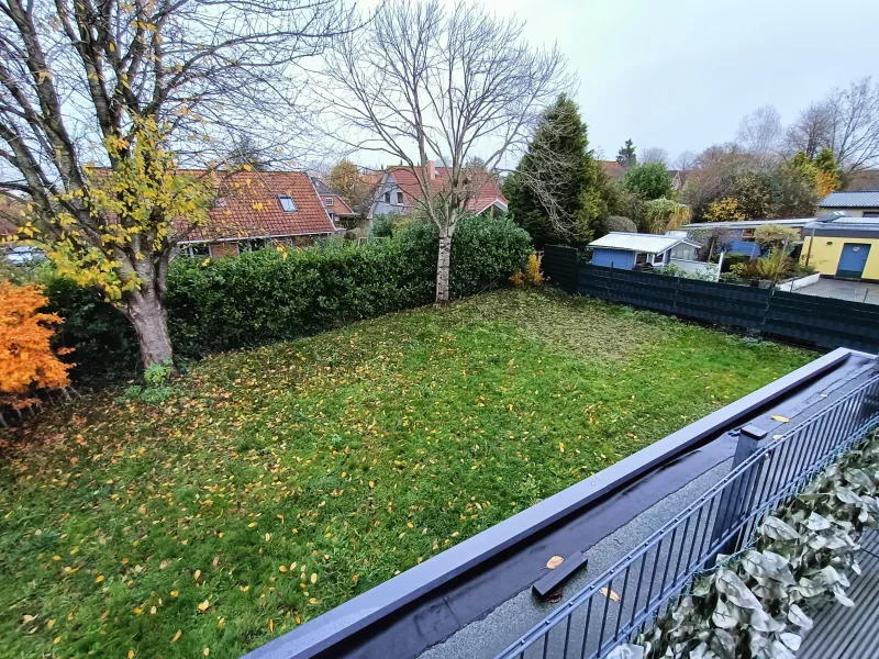 Gartenblick von der Terrasse