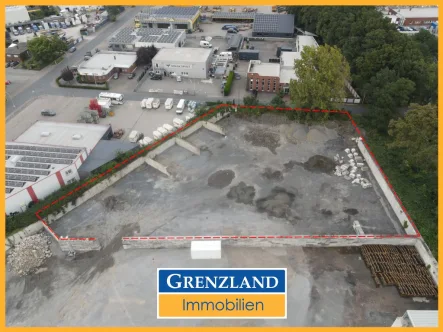 Freies Gewerbegrundstück - Halle/Lager/Produktion mieten in Rhede - 4.301m² GEWERBEFLÄCHE IN RHEDE