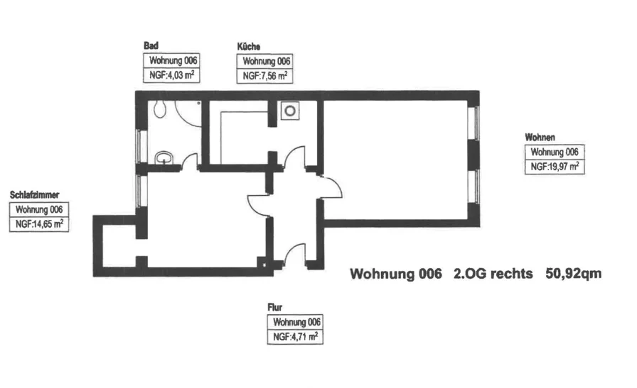 Wohnung 2.OG rechts