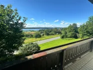 Balkon mit Ausblick auf den Simssee