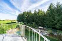 Balkon mit Gartenblick (Wohnhaus)