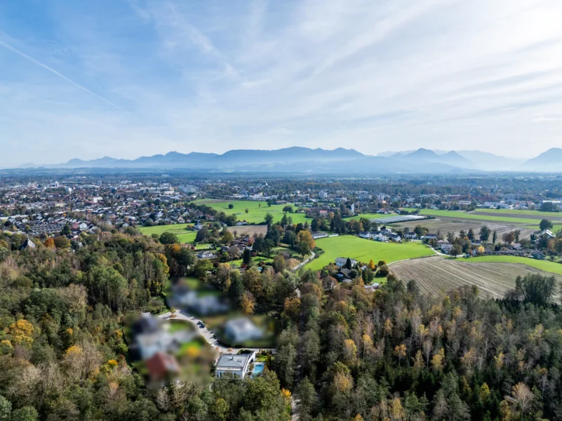 Malerisches Bergpanorama