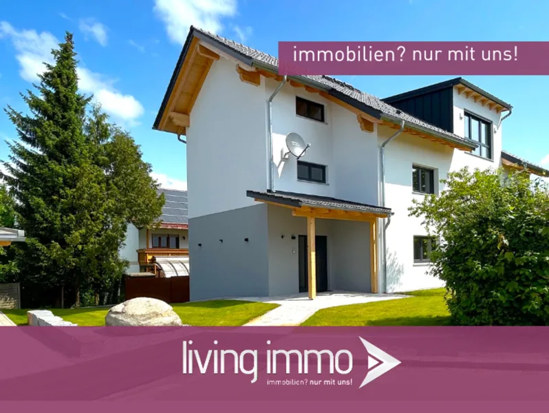 Aussenansicht - Wohnung kaufen in Vilshofen an der Donau - Nur noch EG frei! Tolle Lage!Preis inkl. Carport, Stellplatz, Wallbox, Keller u. Gartenanteil!++