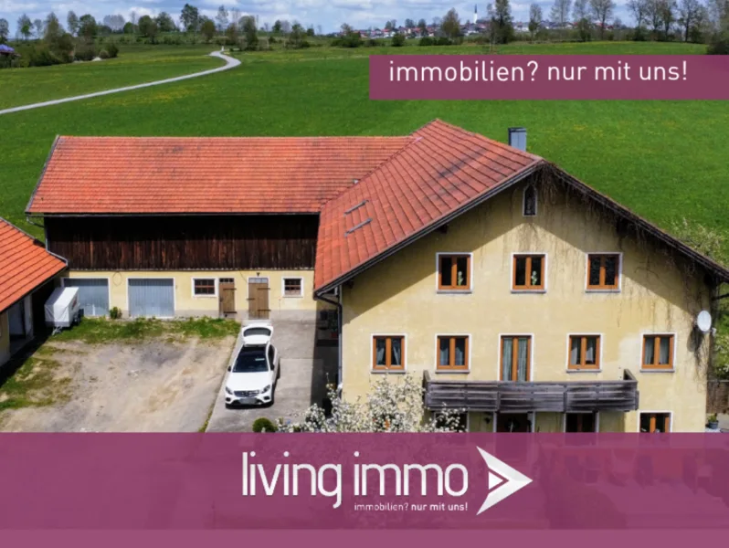 Vorlage Startbild Portale - Haus kaufen in Freyung - Nahezu Alleinlage! Historischer Dreiseithof - Bauernhaus mit  Nebengebäude und Stall/Scheune
