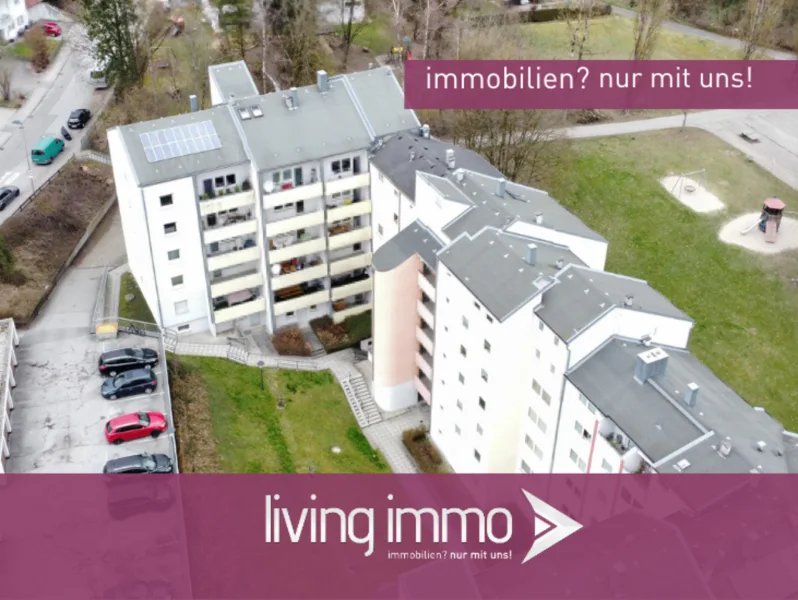 Startbild Portale - Wohnung kaufen in Passau - Kapitalanlager aufgepasst! Vermietete 3-Zimmer Wohnung mit Loggia, Tiefgaragenstellplatz in Grubweg