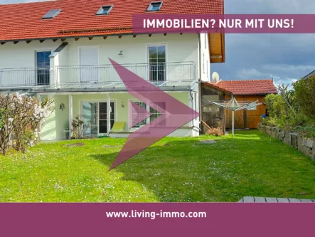 Aussenansicht - Haus kaufen in Neuburg am Inn - **Top gepflegte DHH in Neukirchen am Inn**