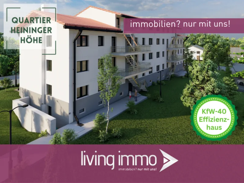 Startbild - Wohnung kaufen in Passau - Moderne Eigentumswohnungen (3-4 Zimmer) im energieeffizienten, förderfähigen KfW-40 Standard