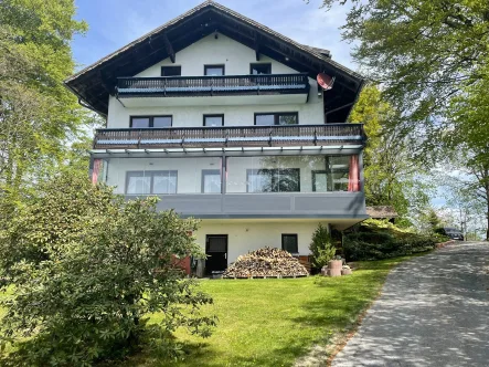 Außen - Gastgewerbe/Hotel kaufen in Sankt Oswald - Alleinlage - Pension mit atemberaubendem Ausblick