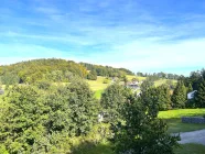 Ausblick vom Balkon