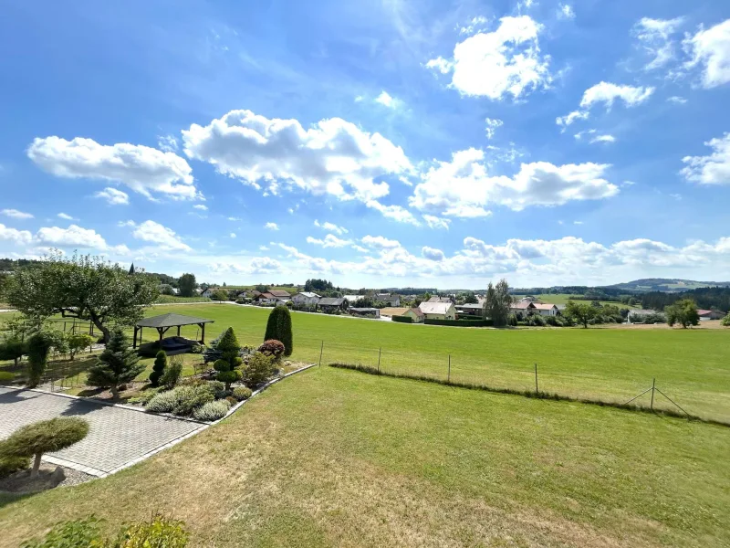 Ausblick Balkon