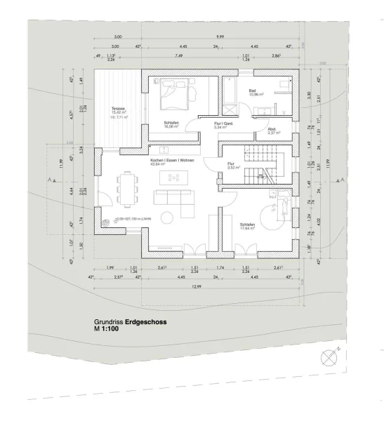 Grundriss Erdgeschoss