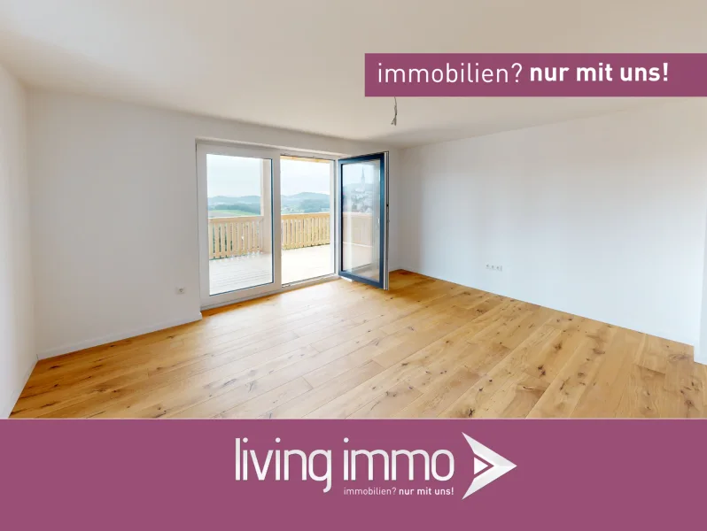 Wohnen - Wohnung kaufen in Schönberg - Erstbezug nach Kernsanierung: Moderne 3-Zimmer-Wohnung in Schönberg mit tollem Blick in die Berge