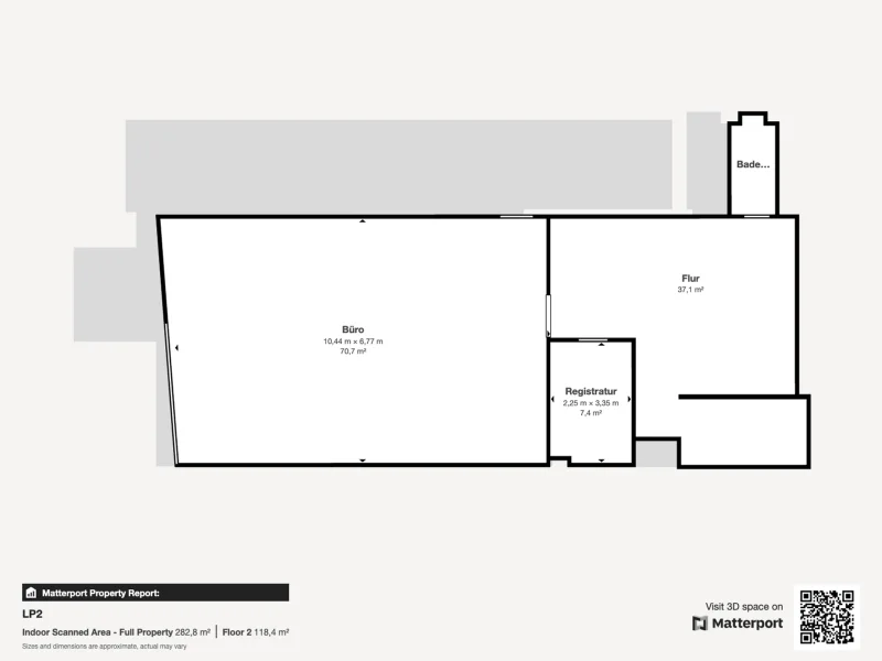 Schematischer Grundriss