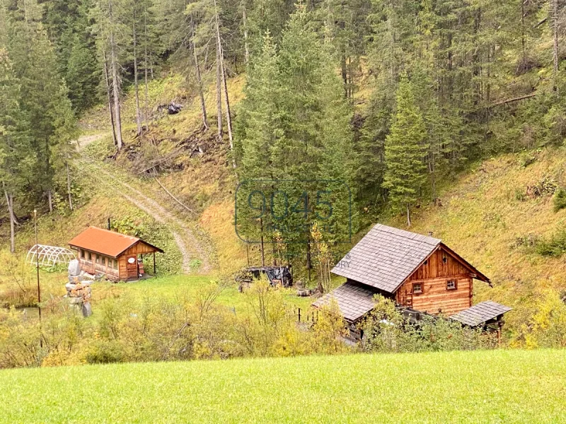 Almhütte (alte Mühle) in den Dolomiten - Südtirol