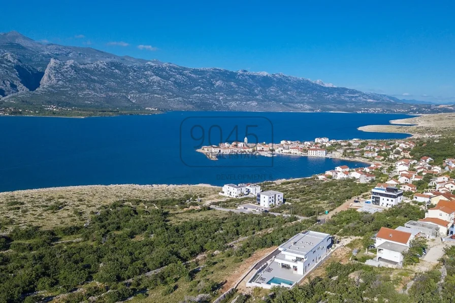 Premium-Luxusvilla mit Pool und Panoramablick in Vinjerac Dalmatien-Zadar - Kroatien