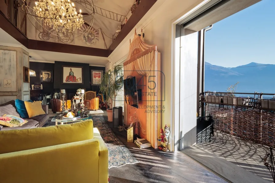 Exclusive Penthouse-Wohnung über zwei Etagen in Lovere - Iseosee