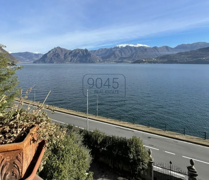 Faszinierende Jugenstil-Villa aus dem 19. Jh. mit Seeblick in Tavernola - Lombardei