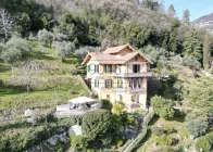 Faszinierende Jugenstil-Villa aus dem 19. Jh. mit Seeblick in Tavernola - Lombardei